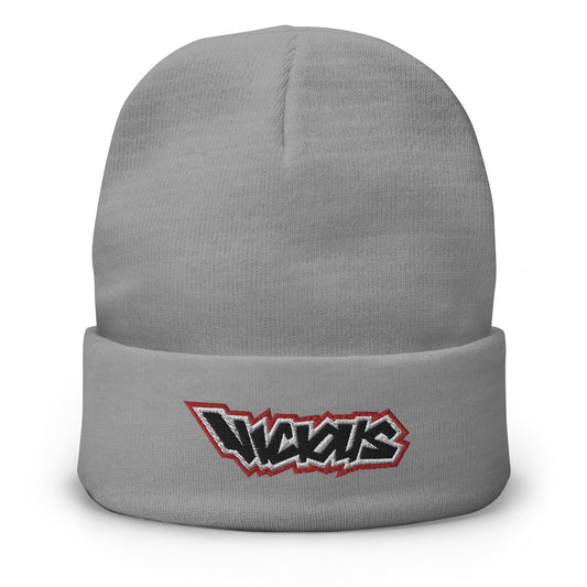“Vicious Classic” Embroidered Beanie