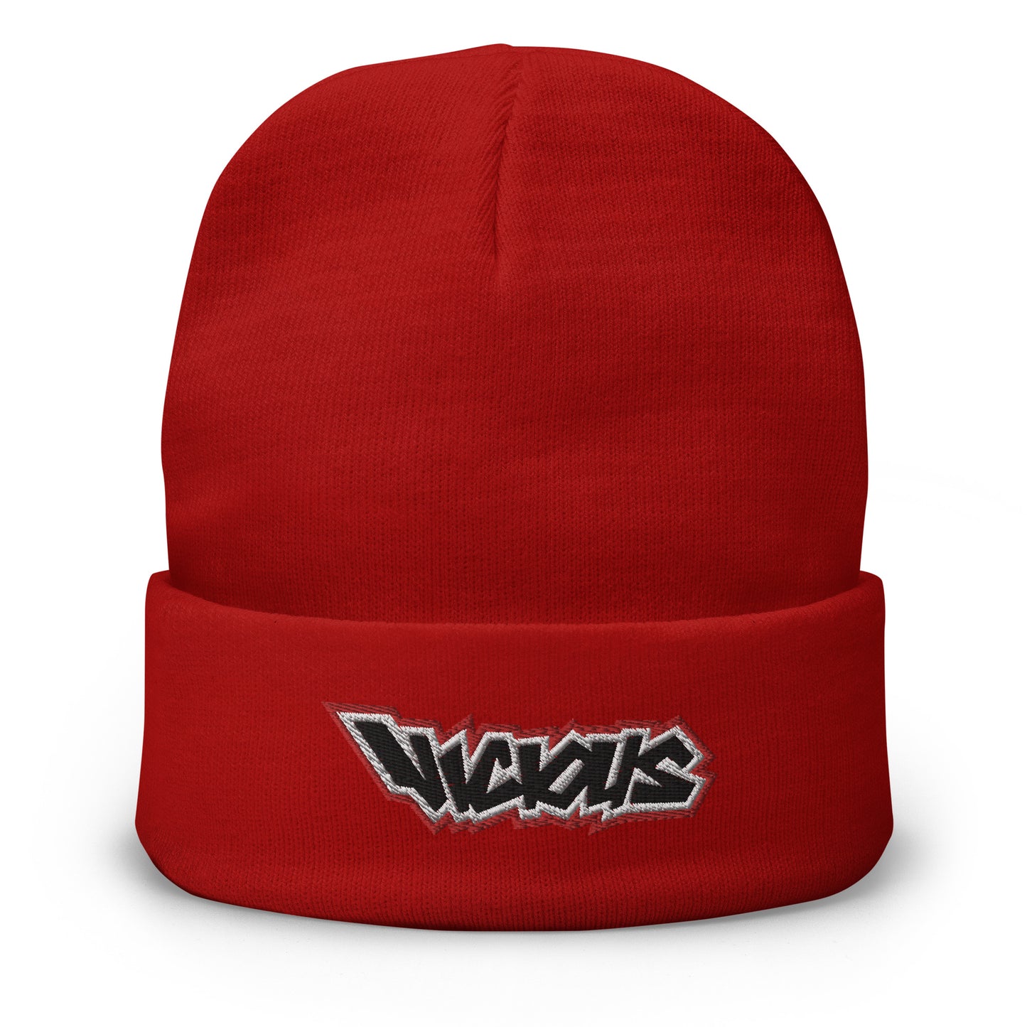 “Vicious Classic” Embroidered Beanie