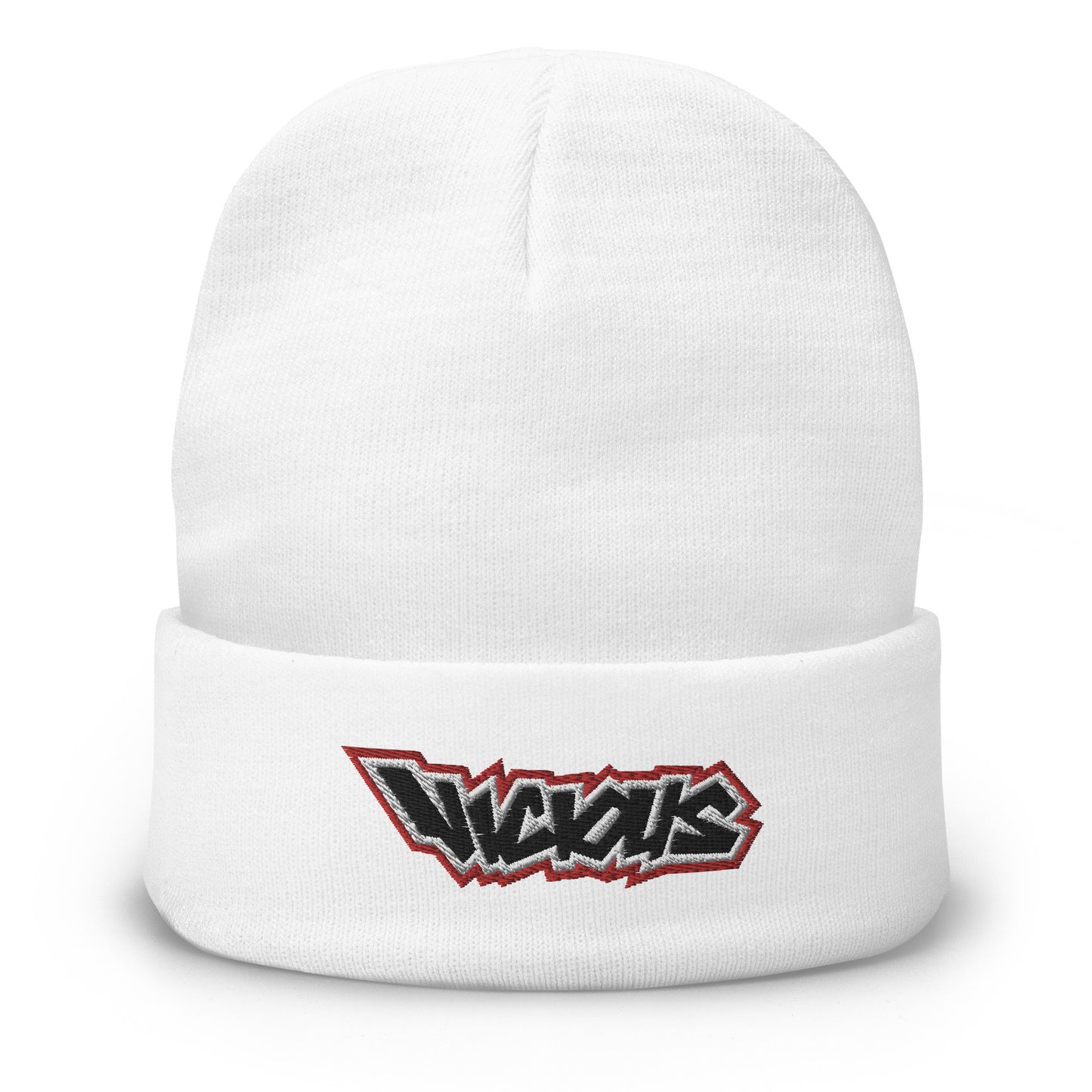 “Vicious Classic” Embroidered Beanie